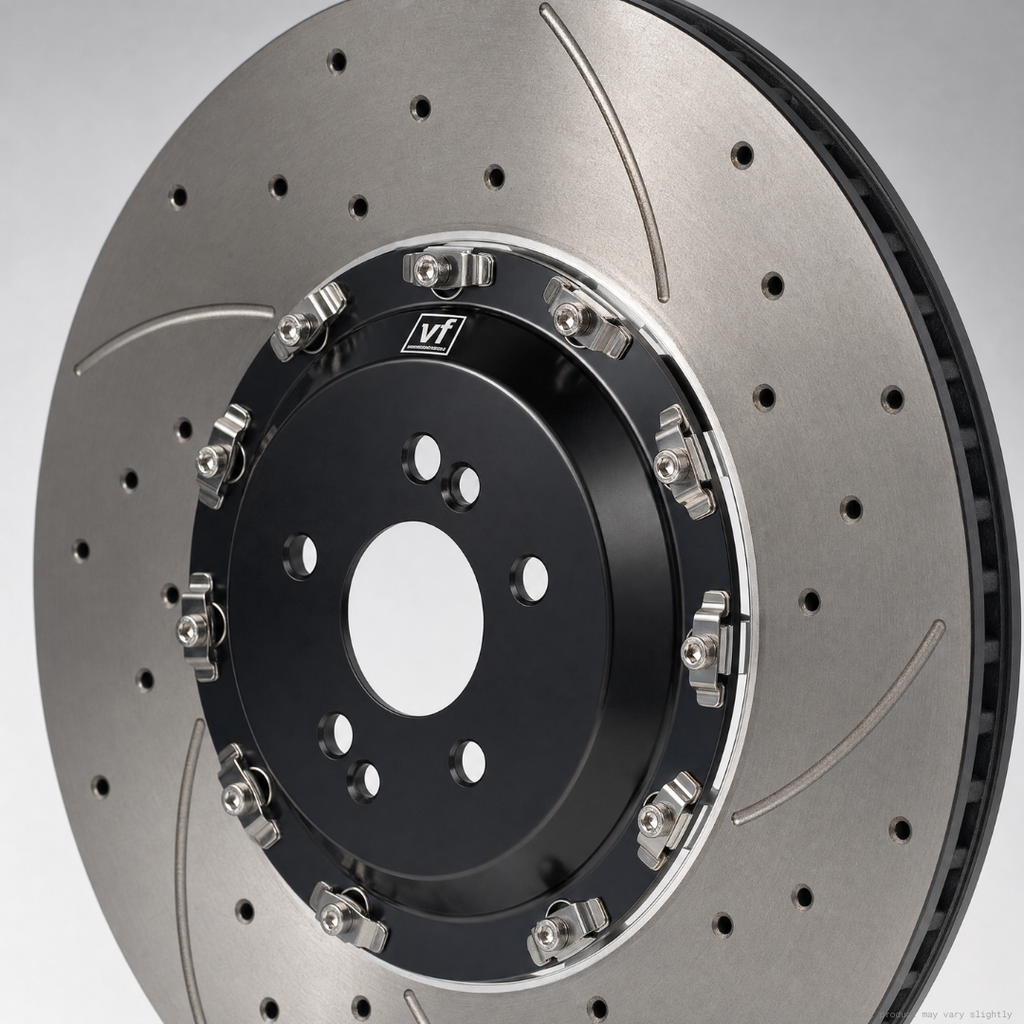 2-Piece Front and Rear Brake Rotors to Suit Mercedes-AMG A45 (W176) - 350mm / 330mm