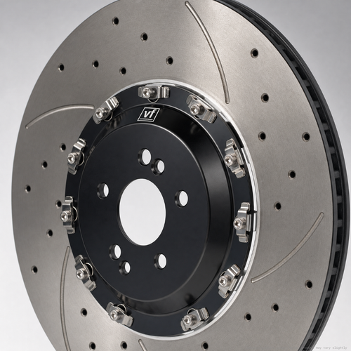 2-Piece Front and Rear Brake Rotors to Suit Mercedes-AMG A45 (W176) - 350mm / 330mm
