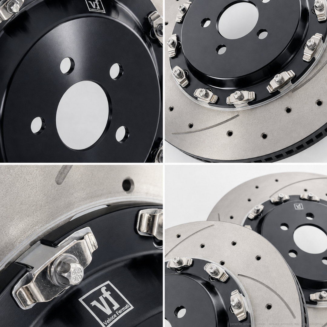 2-Piece Rear Brake Rotors to Suit BMW X4 M (F98) - 370mm